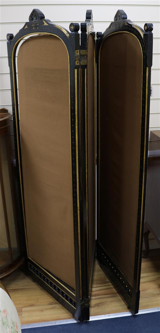 A three fold screen W.183cm